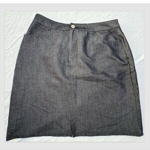 Nine & Company Black Skirt Size 12